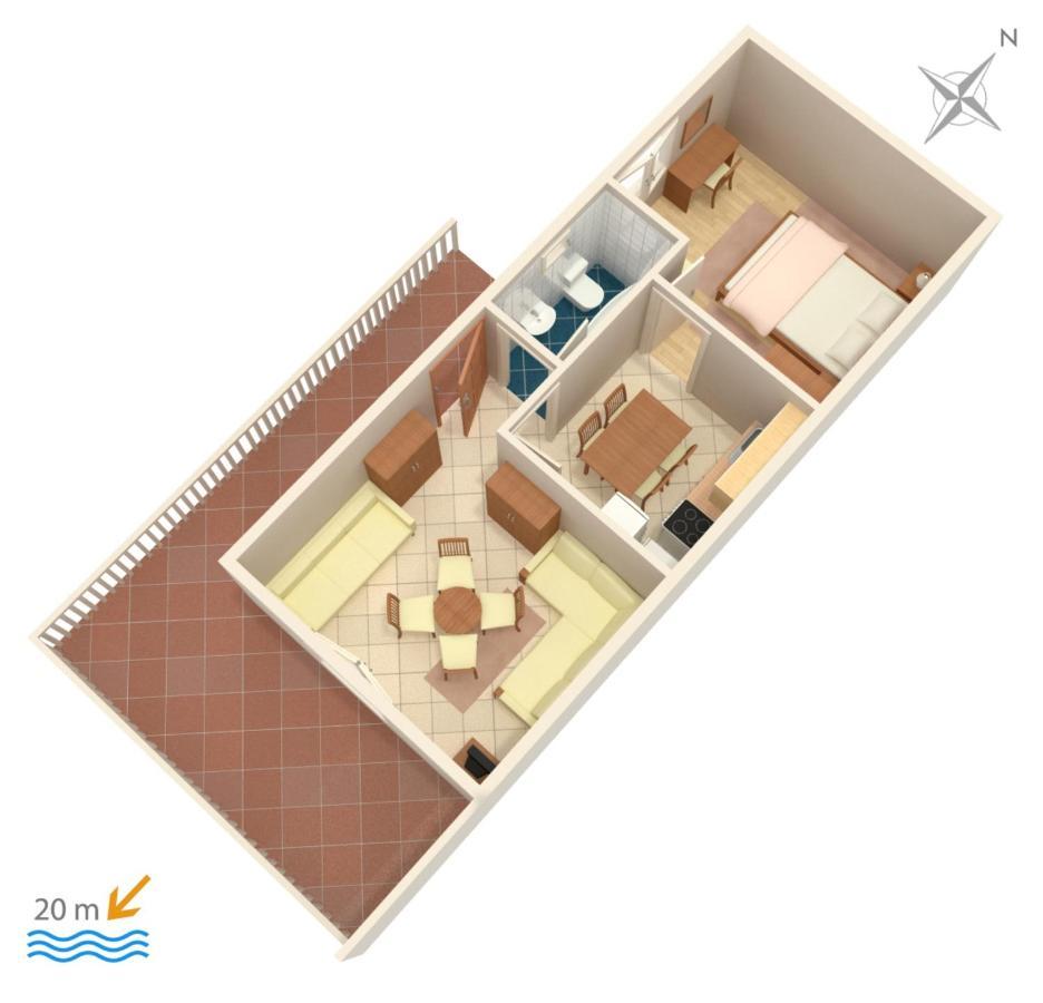 Apartment Milna 2461C روكافاك المظهر الخارجي الصورة